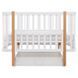 Ліжко Babyroom Місяць LU-3 маятник, шухляда білий / натуральний 1000681897 фото 2