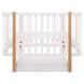 Ліжко Babyroom Місяць LU-3 маятник, шухляда білий / натуральний 1000681897 фото 1