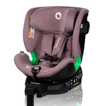Дитяче автокрісло Lionelo HARMONY I-SIZE PINK MAUVE BAMBOO 87772543 фото