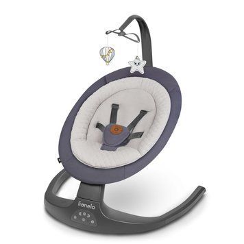 Шезлонг-гойдалка Lionelo RALF GREY GRAPHITE 64185753 фото