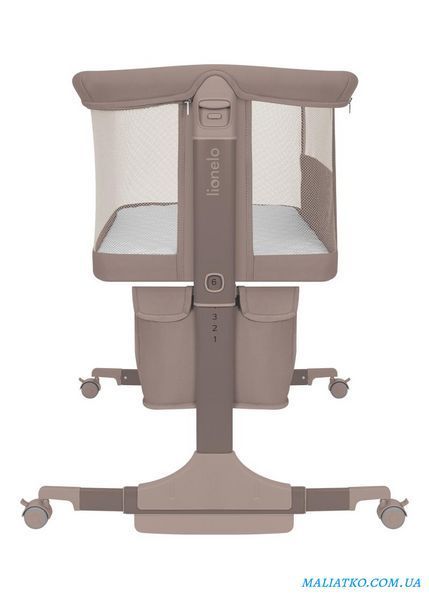 Ліжечко приставне Lionelo JODIE BEIGE TAUPE 129000223 фото