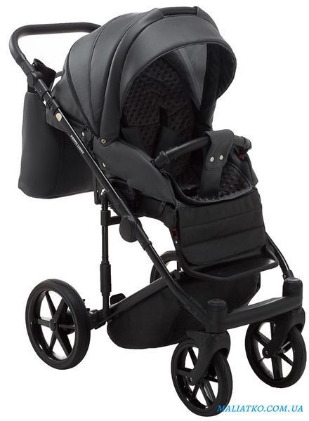 Коляска 2 в 1 графит Adamex Porto Light ECO SA-5 1000625716 фото