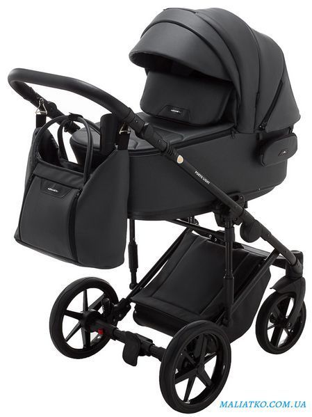 Коляска 2 в 1 графит Adamex Porto Light ECO SA-5 1000625716 фото