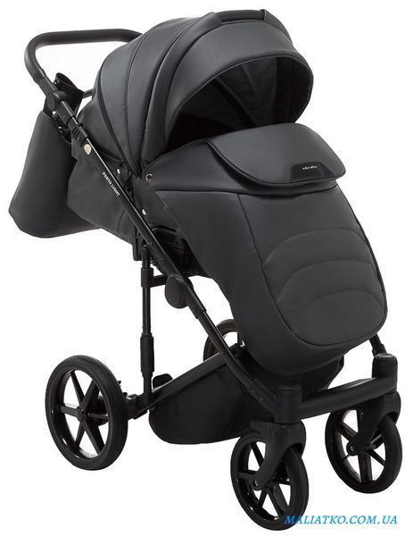 Коляска 2 в 1 графит Adamex Porto Light ECO SA-5 1000625716 фото