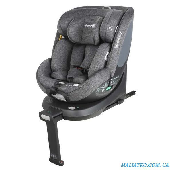 Автокрісло FreeON LOTUS поворотність 360&deg; i-size 40-125 см, сірий sf57629 фото
