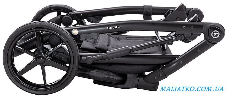 Коляска 2 в 1 Adamex Mobi Air Thermo New TIP TK-60 темно-серый 1000681086 фото