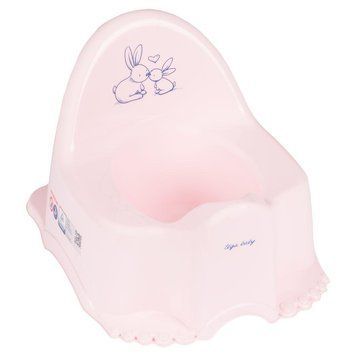 Горщик Tega LITTLE BUNNY Potty KR-007-104 powder pink (рожевий) 681447 фото