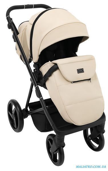 Коляска 2 в 1 Adamex Blanc Eco SA-8 бежевый 1000680711 фото