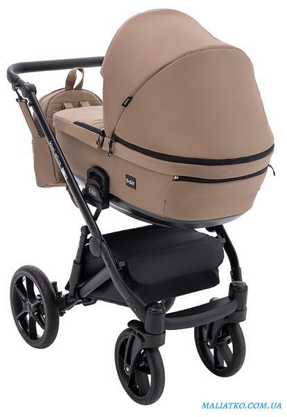 Коляска 2 в 1 Bair Kiwi Plus Soft BKP-857 темный капучино 1000680907 фото