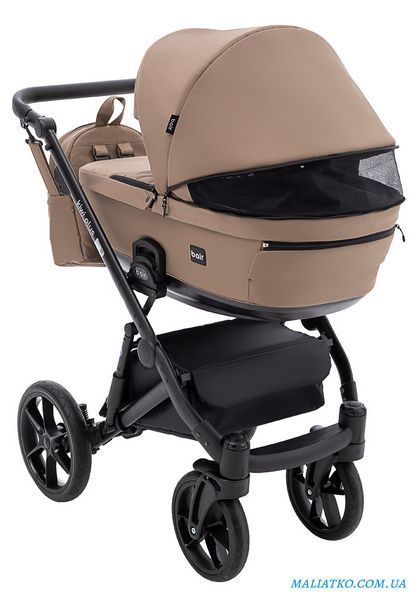 Коляска 2 в 1 Bair Kiwi Plus Soft BKP-857 темный капучино 1000680907 фото
