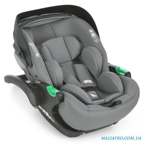Автокрісло дитяче El Camino i-FIX+ ME 1110 Simply Gray 332768 фото