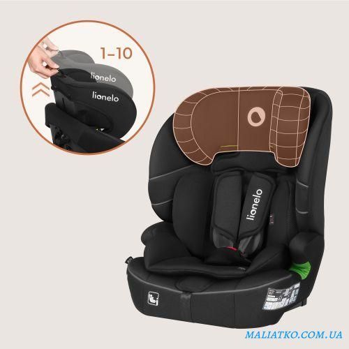 Дитяче автокрісло Lionelo BILLY I-SIZE BLACK CARBON 108901045 фото