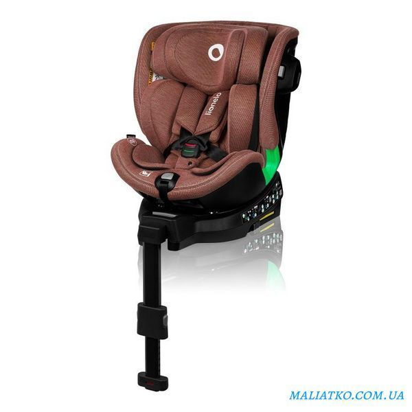 Дитяче автокрісло Lionelo HARMONY I-SIZE RED BRICK BAMBOO 87831239 фото