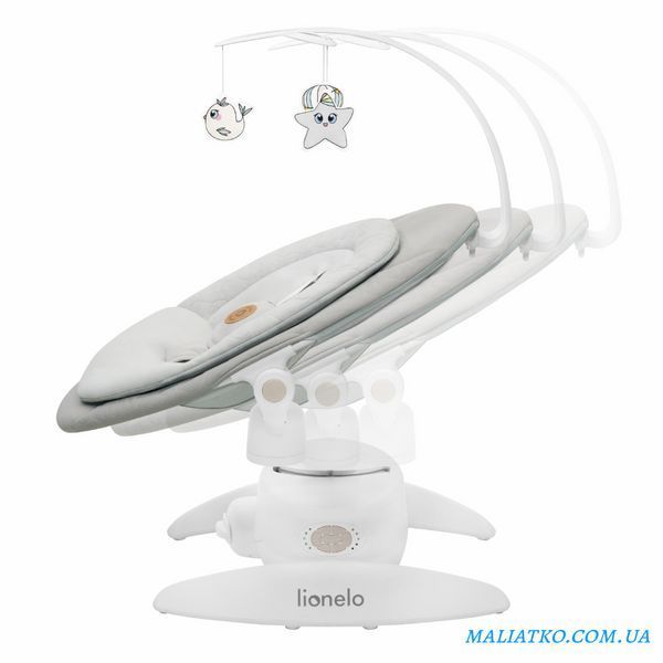 Крісло-гойдалка Lionelo MELL BEIGE SAND 82403778 фото