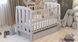 Ліжко Babyroom Кулька SH-03 маятник, ящик, відкидний бік бук сірий 625945 фото 1