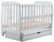 Кровать Babyroom Друзья DDMYO-3 маятник, ящик, откидной бок бук серый 1000626140 фото 4