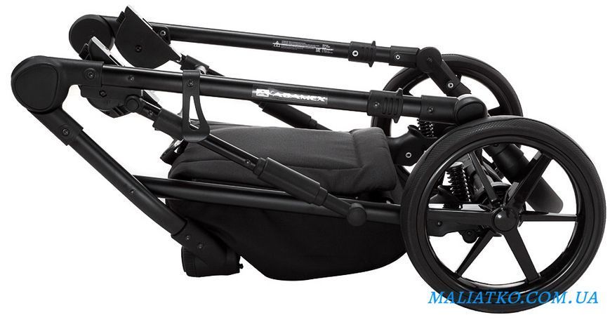 Коляска 2 в 1 Adamex Porto Light Tip TK-23 розовый пудра 1000625755 фото