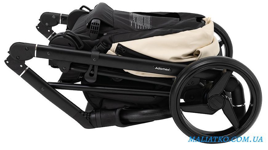 Коляска 2 в 1 Adamex Blanc Eco SA-8 бежевый 1000680711 фото