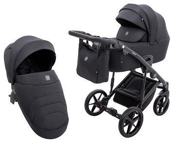 Коляска 2 в 1 Adamex Mobi Air Thermo New Lux TK-53 черный 1000681088 фото