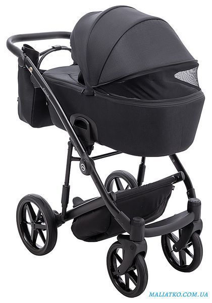 Коляска 2 в 1 Adamex Mobi Air Thermo New Lux TK-53 черный 1000681088 фото
