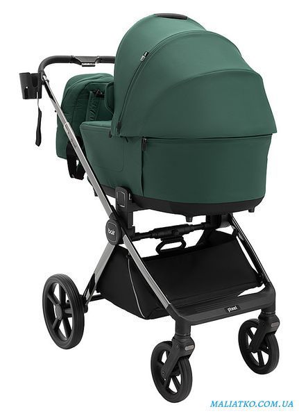 Коляска 2 в 1 Bair Pixel PL-04 зелёный 1000681854 фото