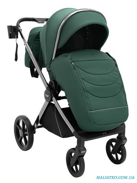 Коляска 2 в 1 Bair Pixel PL-04 зелёный 1000681854 фото