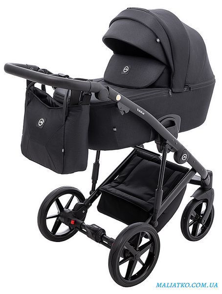 Коляска 2 в 1 Adamex Mobi Air Thermo New Lux TK-53 черный 1000681088 фото