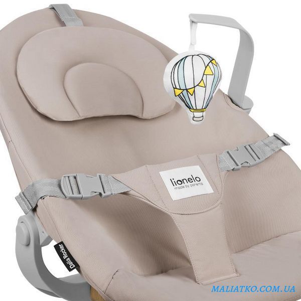 Дитяче крісло-гойдалка Lionelo DALIA ROCKER BEIGE SAND 92328030 фото