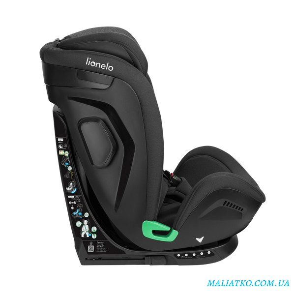 Дитяче автокрісло Lionelo HARPER I-SIZE BLACK CARBON 88577594 фото