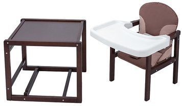 Стільчик-трансформер Babyroom Поні-220 тонований шоколад / капучино 625783 фото