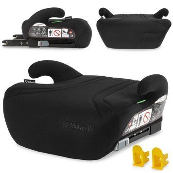 Автокрісло-бустер Kidwell Bono ISOFIX 125-150см black 7529 фото