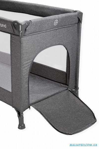 Ліжко-манеж дитяче VELANO Flexi, grey sf58593 фото
