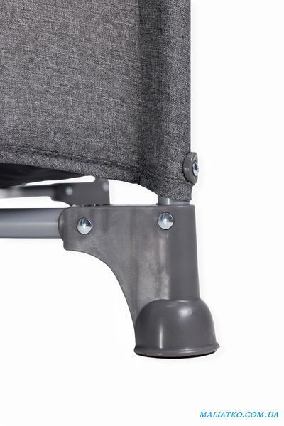 Ліжко-манеж дитяче VELANO Flexi, grey sf58593 фото