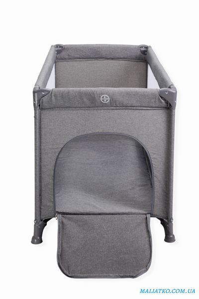 Ліжко-манеж дитяче VELANO Flexi, grey sf58593 фото