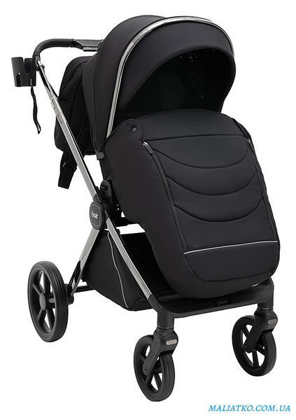 Коляска 2 в 1 Bair Pixel PL-01 чёрный 1000681851 фото