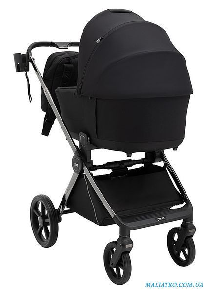 Коляска 2 в 1 Bair Pixel PL-01 чёрный 1000681851 фото