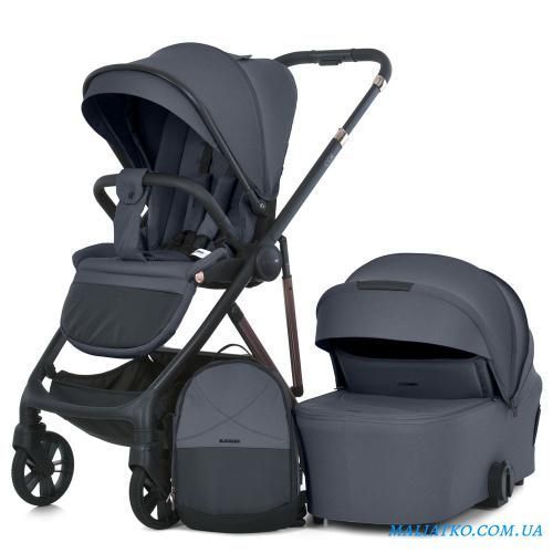 Коляска універсальна 2в1 ME 1190 COIL Asphalt Gray 309372 фото