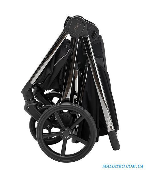 Коляска 2 в 1 Bair Pixel PL-01 чёрный 1000681851 фото