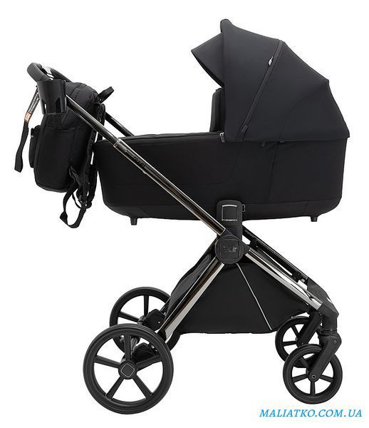 Коляска 2 в 1 Bair Pixel PL-01 чёрный 1000681851 фото