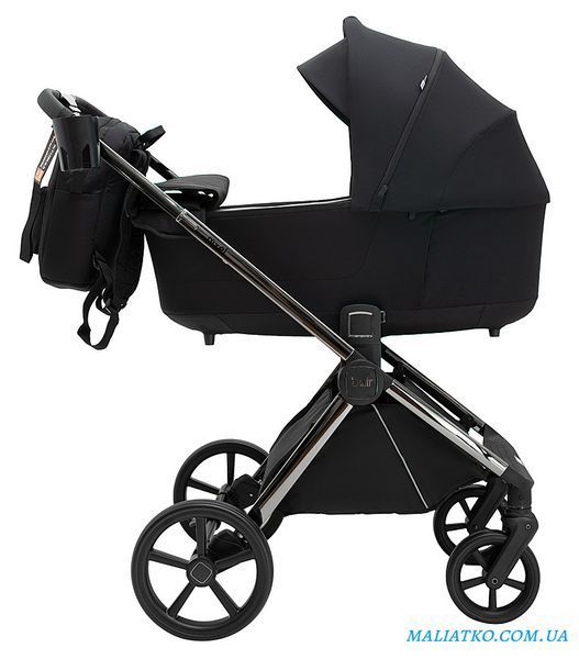 Коляска 2 в 1 Bair Pixel PL-01 чёрный 1000681851 фото