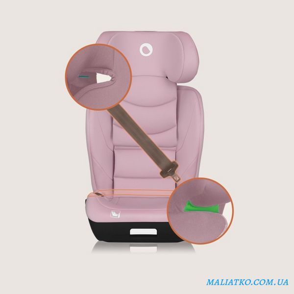 Детское автокресло Lionelo NEAL I-SIZE PINK LILAC 108914085 фото