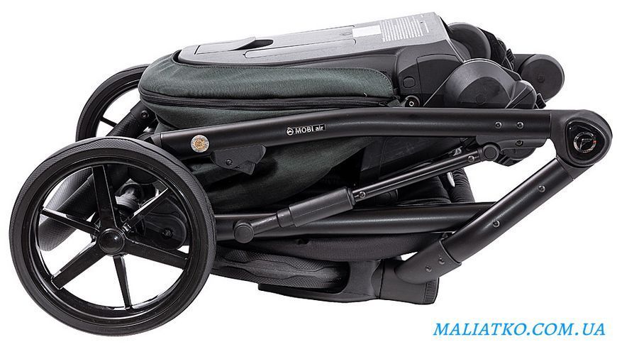 Коляска 2 в 1 Adamex Mobi Air Thermo New Lux TK-50 темно-зеленый 1000681084 фото