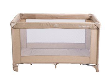 Ліжко-манеж дитяче VELANO Flexi, beige sf58594 фото