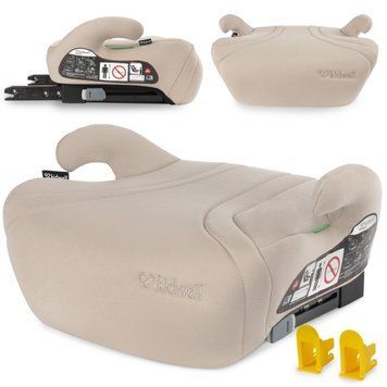 Автокрісло-бустер Kidwell Bono ISOFIX 125-150см beige 7530 фото