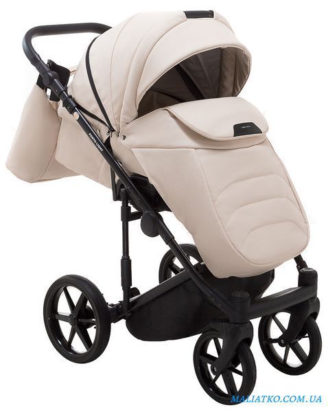 Коляска 2 в 1 Adamex Porto Light ECO SA-8 бежевый 1000625758 фото