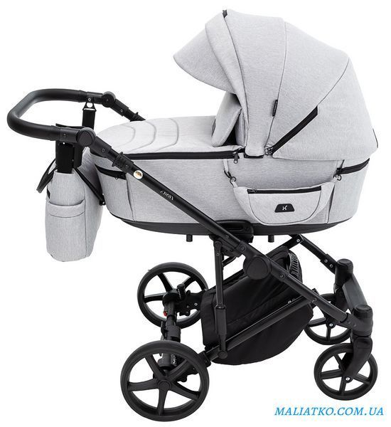 Коляска 2 в 1 Adamex Zico Tip TK-1 светло-серый 1000680840 фото