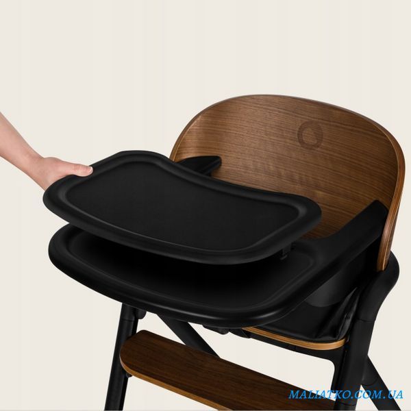 Стілець для годування Lionelo CELIA BLACK WOOD 112088154 фото