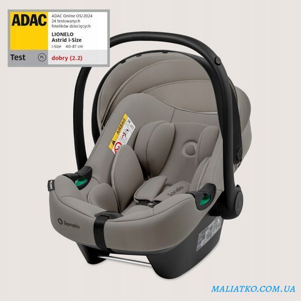 Дитяче автокрісло Lionelo ASTRID I-SIZE BEIGE TAUPE 130935270 фото