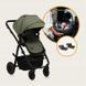 Універсальна коляска 3 в 1 Lionelo AMBER PLUS GREEN FOREST 93978233 фото 6