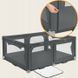 Манеж Lionelo FLORENCE EASY FOLD GREY GRAPHITE 115237994 фото 4